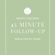 Returning Clients: 45-Minute Nutrition Sessions